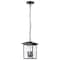 Nuvo Jamesport Outdoor Hanging Lantern 3 Lights Matte Black 60/5933 - alternate 1